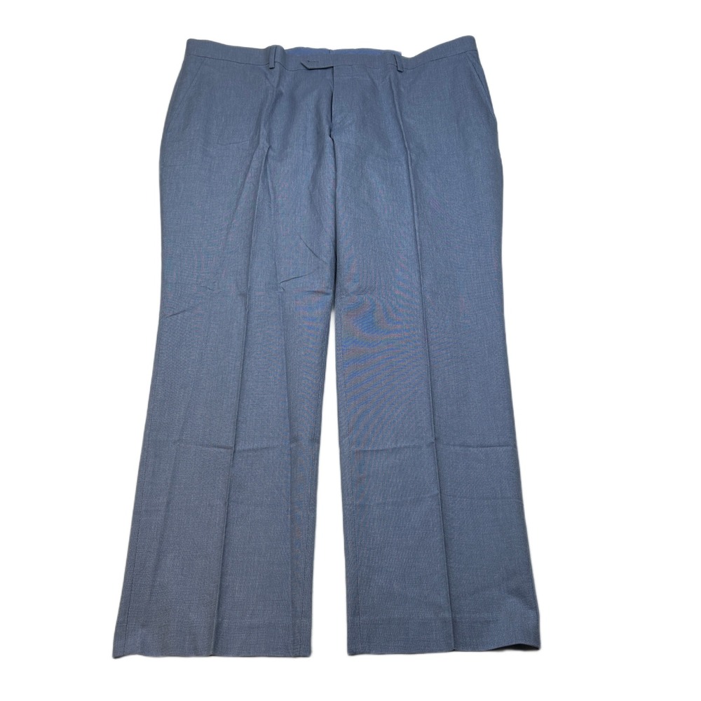 Tommy Hilfiger Dress Pants Mens 42x30 Blue TH Flex Modern Fit Stretch NEW